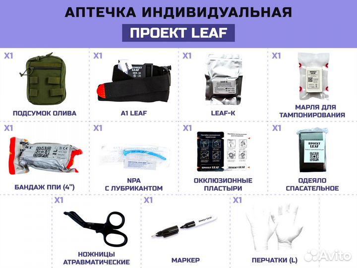 Подсумок индивидуальная комплектация