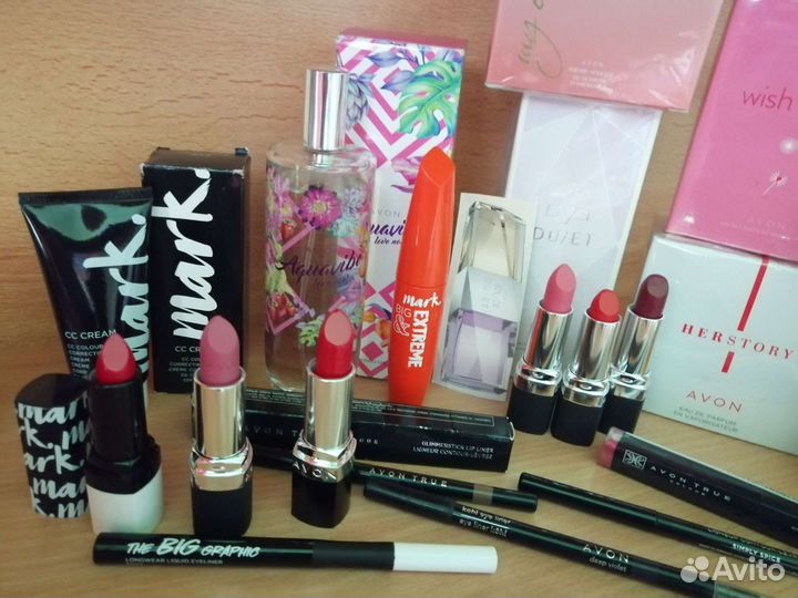 Туалетная вода, помада, тушь Avon