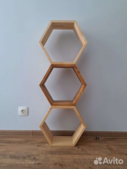 Полка насенная деревянная