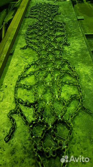 Цепи для шин фронтальных погрузчиков