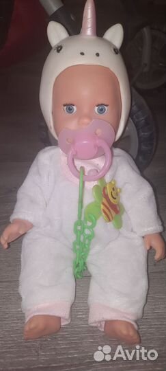 Детская игрушечная коляска,пупсик беби борн