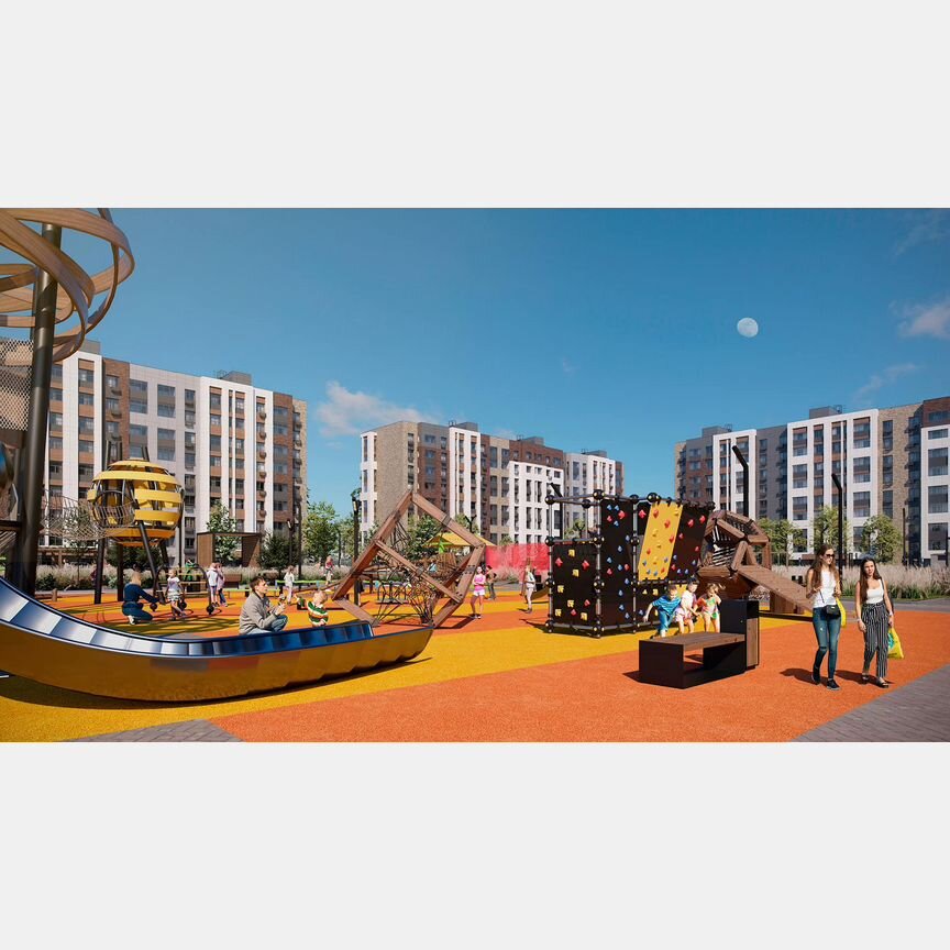 1-к. квартира, 42 м², 1/9 эт.