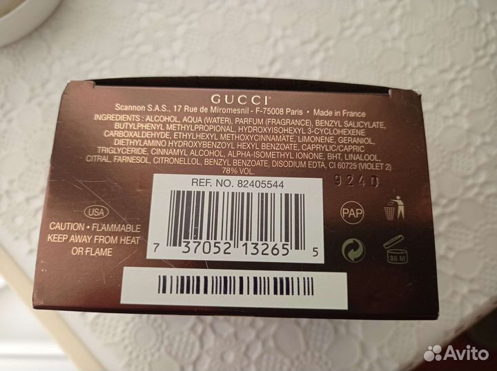 Парфюм Gucci by gucci