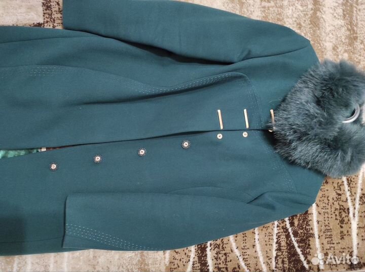 Пальто женское кашемировое, 48-50 размер