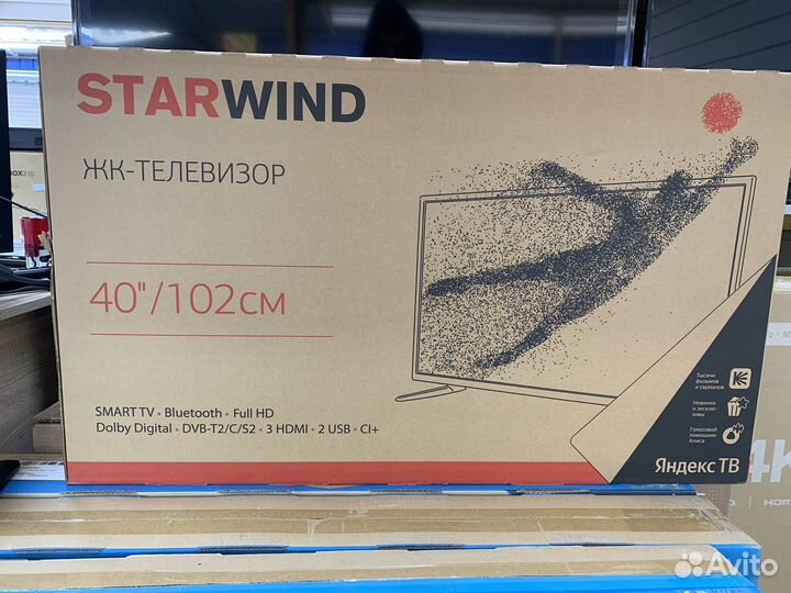Телевизор Starwind 40” Smart TV