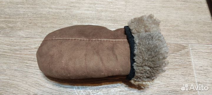 Варежки натуральный мех