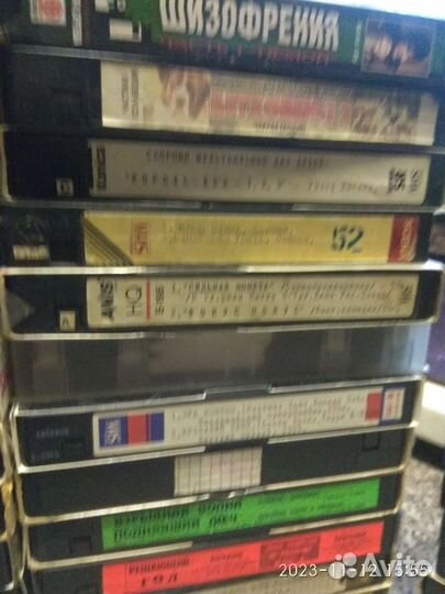 Видеокассеты 90х