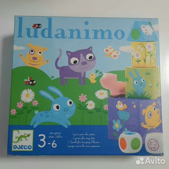 Детская игра Ludanimo Djeco Люданимо