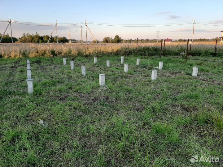 Сваи железобетонные с установкой