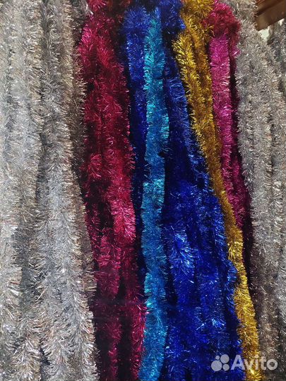 Мишура новогодняя