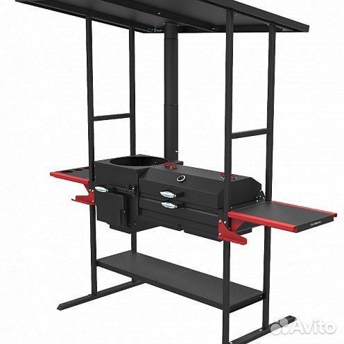 Мангал печь гриль коптильня