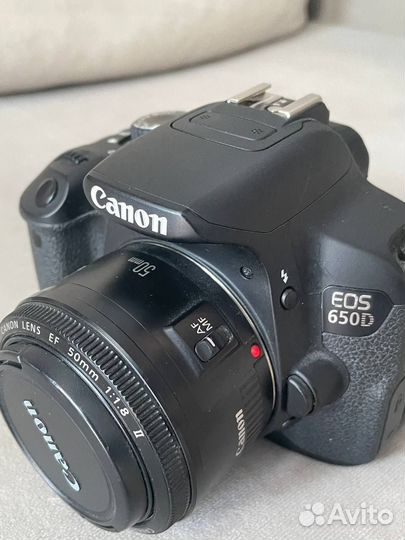 Фотоаппарат canon eos 650D