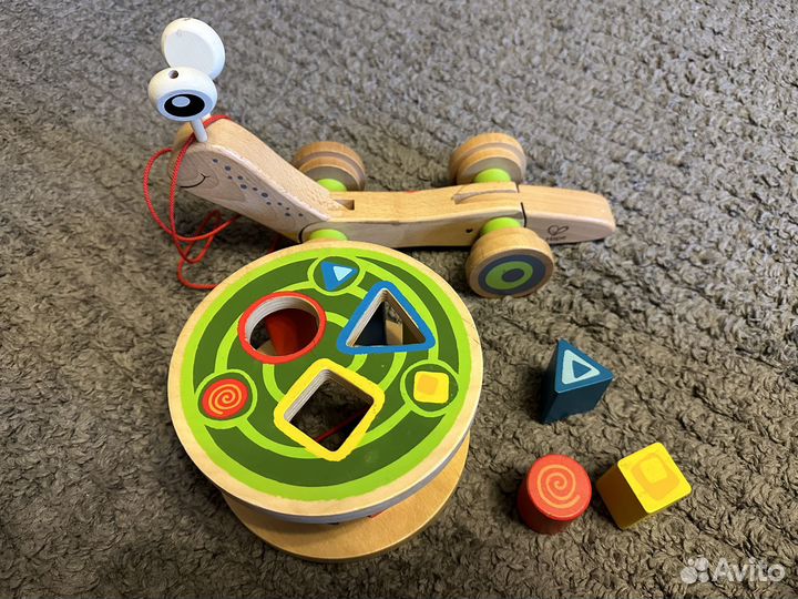 Игрушка-пазл улитка