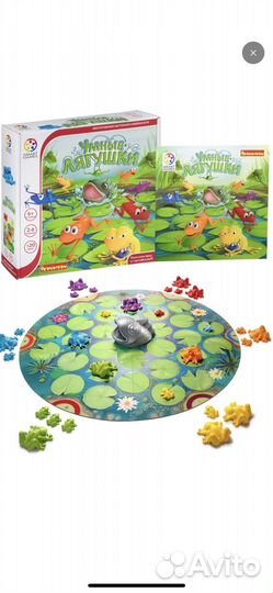 Настольная игра умные лягушки bondibon