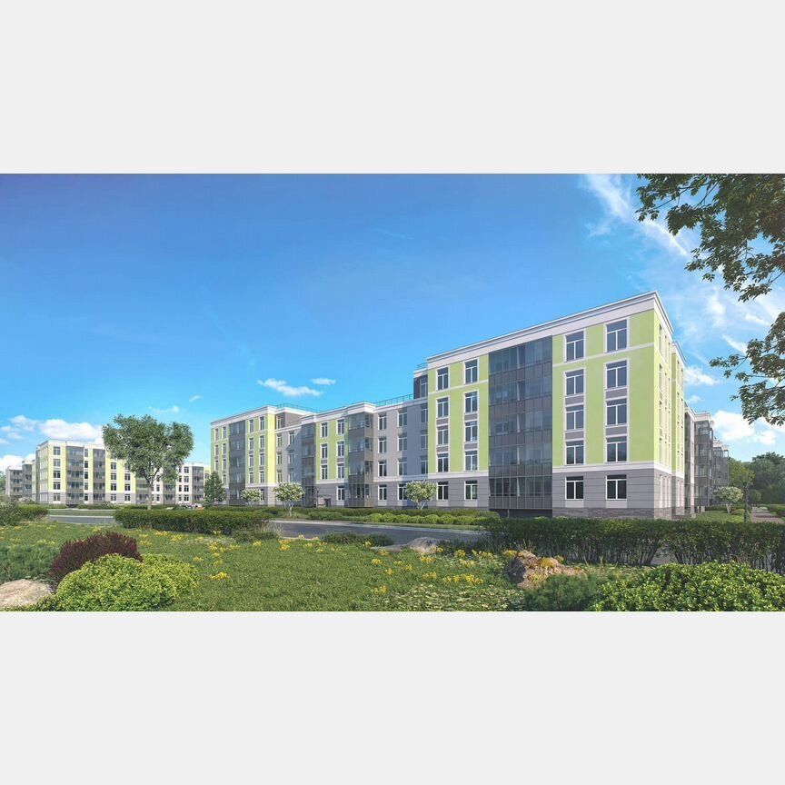 1-к. квартира, 39,5 м², 1/4 эт.