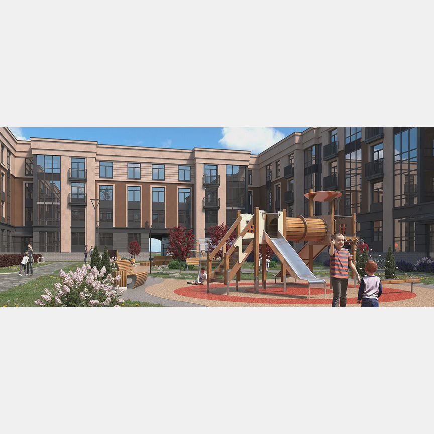 3-к. квартира, 84 м², 4/4 эт.
