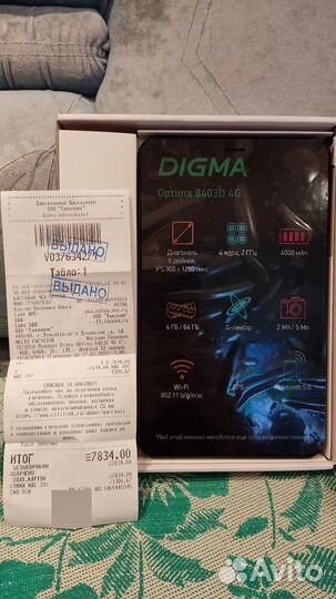 Планшет Digma Optima 8304D