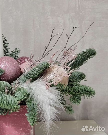 Новогодние декор, новогодние композиции