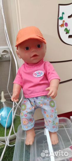 Пупс baby born серфер мальчик
