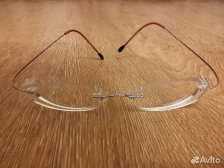 Очки -5.5 в титановой оправе