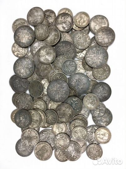 Царские монеты «серебро+золото»