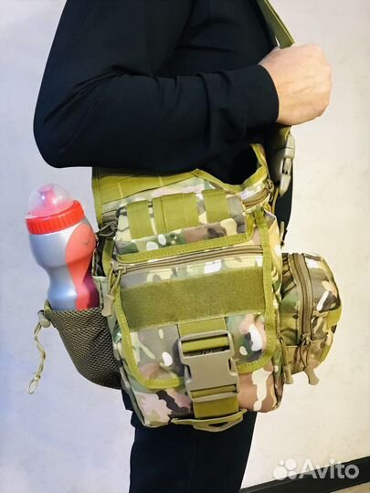 Тактическая сумка через плечо
