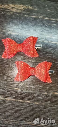 Заколки бантики