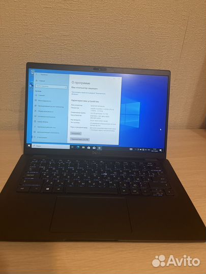 Ноутбук dell latitude 7410