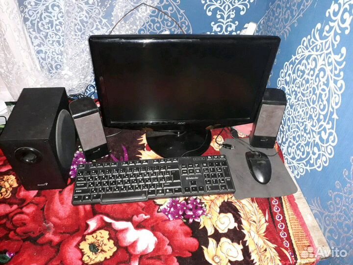 Системник crown сабвуфер две колонки G