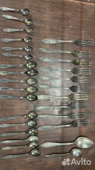 Столовые приборы СССР мнц