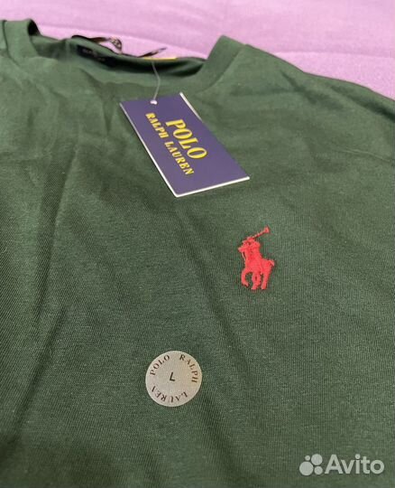 Лонгслив Polo Ralph Lauren plaid back logo