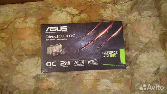 Коробка от видеокарты