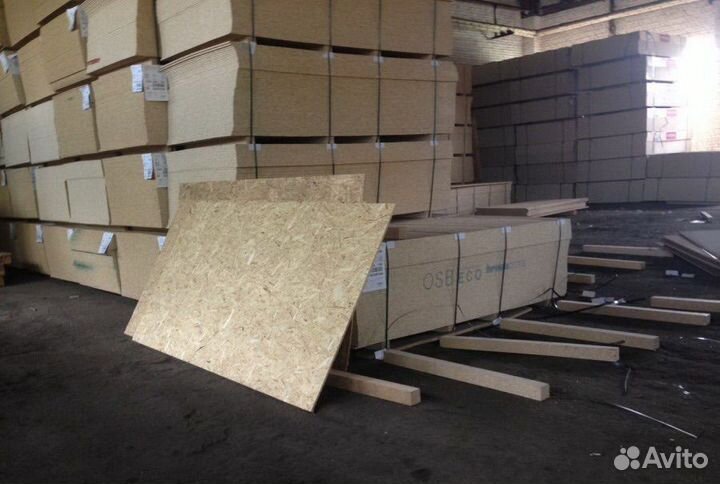 Плита OSB-3 18 мм 1250х2500 Калевала