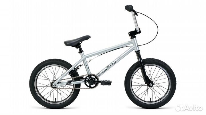 Велосипед Forward Zigzag BMX d-16 (2021) серый/чер