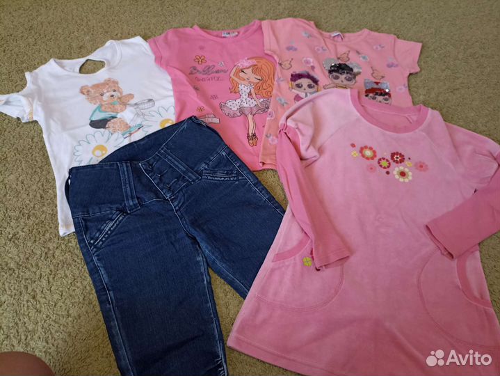 Детские вещи пакетом для девочек