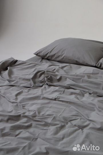 Постельное белье серое из хлопка санкт-петербург