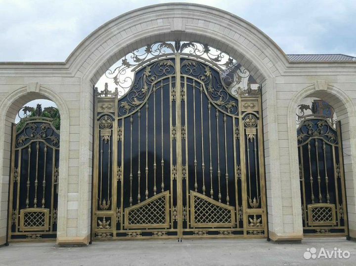 Кованые ворота