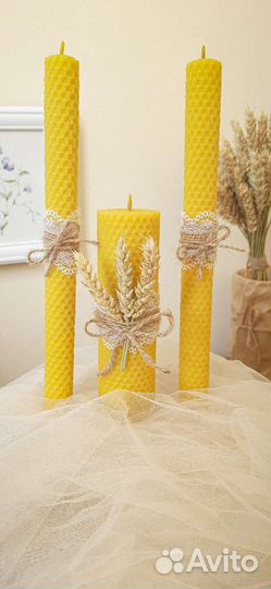 Свадебный очаг из пчелиного воска