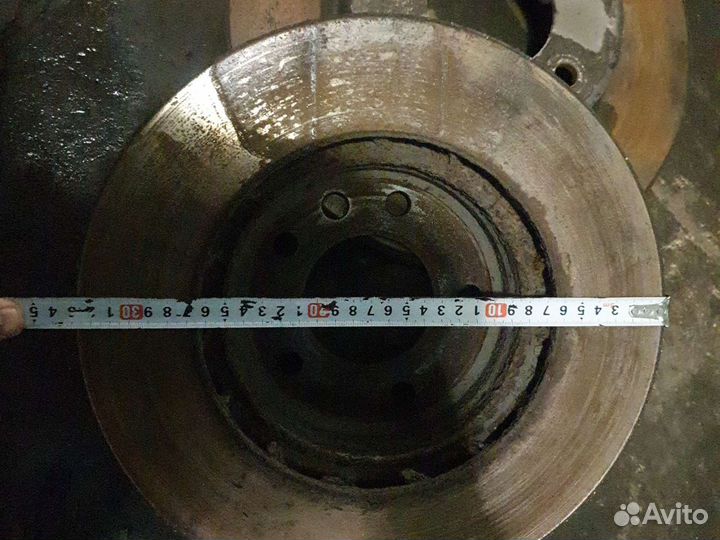 Передние тормозные диски фольцваген туарег 1
