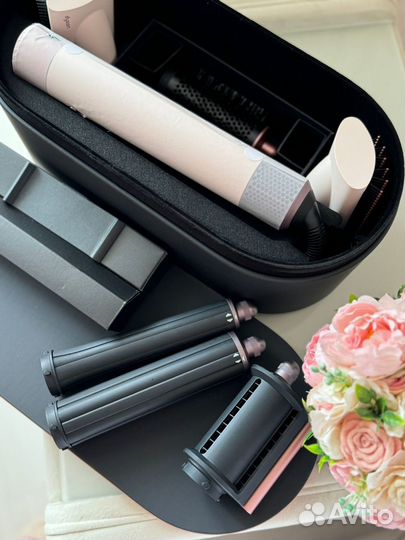 HS05 Airwrap Long Barrel Ceramic Pink/Rose Gold