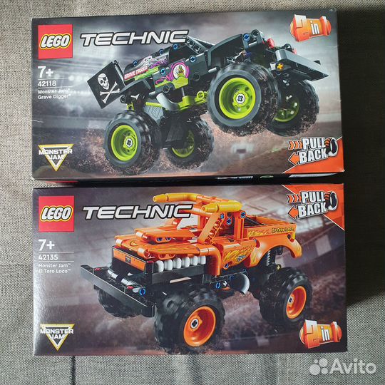 Конструктор lego Technic 42118, 42135