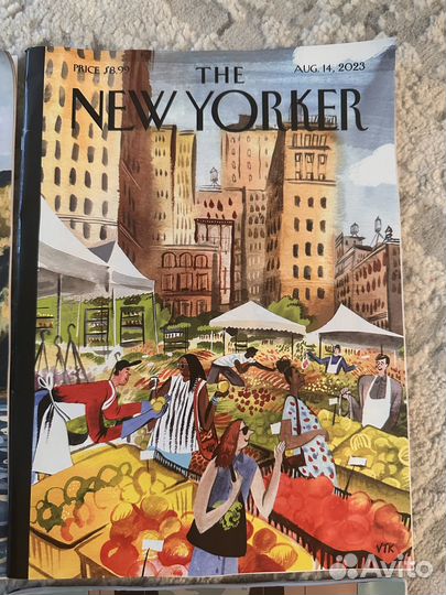 Журнал The New Yorker лето 2023 бронь