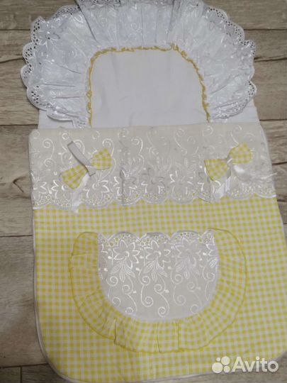 Конверт на выписку летний