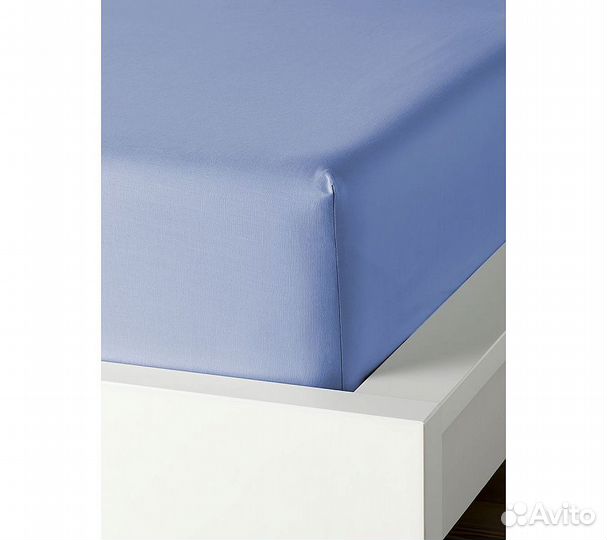 Простынь GoodNight Сатин 180х200х20 Лаванда на рез