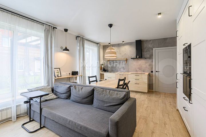 Таунхаус 88 м² на участке 2 сот.