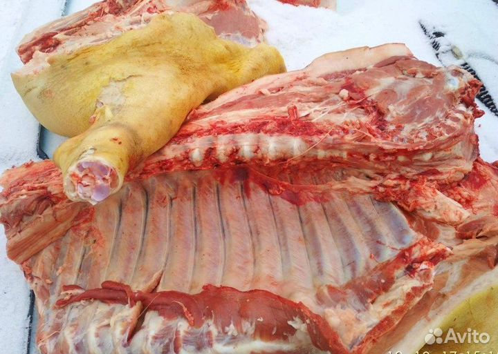 Домашнее Мясо свинины,деревенское,натуральное