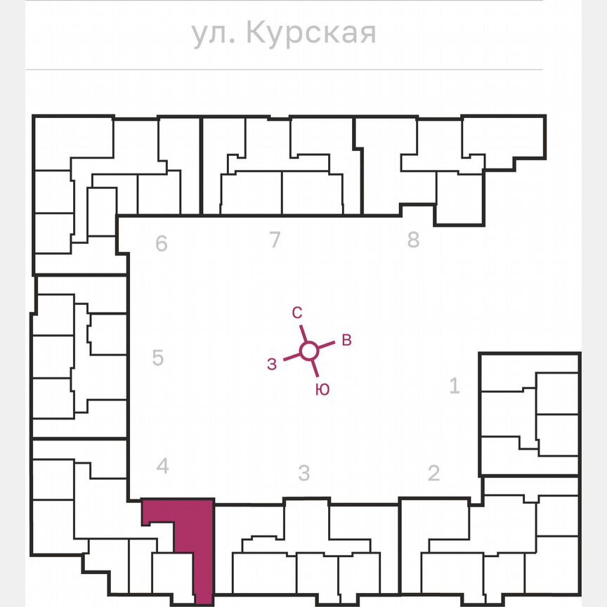 3-к. квартира, 85,1 м², 9/10 эт.
