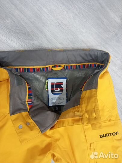Burton горнолыжные штаны s мембрана