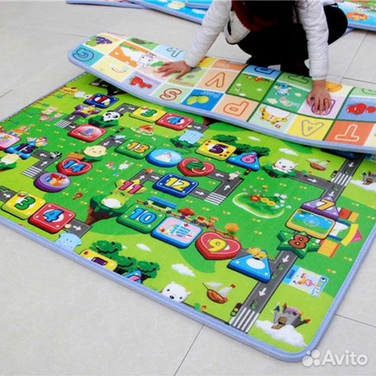 Коврик мягкий детский в рулоне