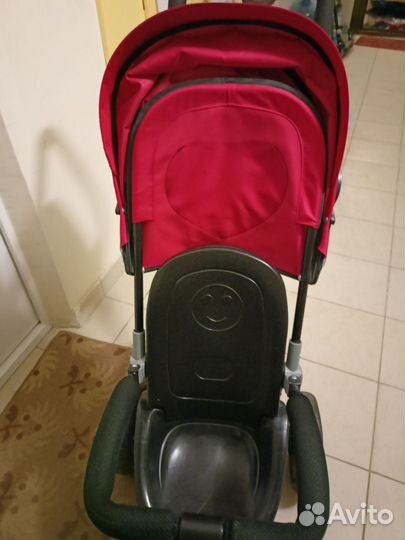 Велосипед коляска с ручкой